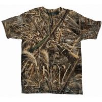 Realtree Mens Corporate Logo Brown S/S Tee
