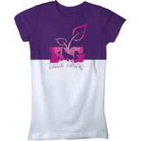 Realtree Rt Women's T-shirt &quot;wild Thing&quot; Medium Fitted Purple&lt;