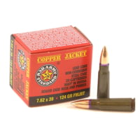 Red Army Standard 7.62x39mm 124 Gr Full Metal Jacket 20 Bx/ 50 AM3034