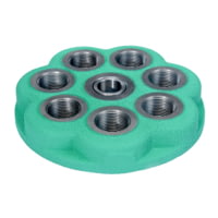 Redding Reloading Z Series Turret Head 3 1in and 4 7/8in w/bushing for T-7 Press for T-7 Press