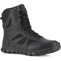 Reebok Sublite Cushion Waterproof, 8 inch Soft Toe Tactical Boot w/Side Zip - Men's