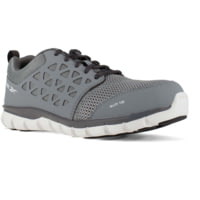 Reebok Sublite Cushion Work Shoe RB4042, Toe Athletic Work Shoe - Men's, Gray