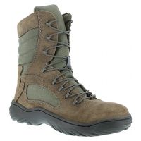 Reebok Womens Fusion Max 8in Steel Toe Tactical Boots w/Side Zipper
