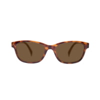 Reks Tortoise Oval Eyeglasses / HD Trivexa