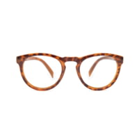 Reks Tortoise Round Eyeglasses / HD Polycarbonate Mirrors
