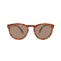 Reks Tortoise Round Eyeglasses / Trivex Color Boostinga Prescription