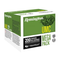 Remington .300 AAC Blackout UMC 150 Grain Full Metal Jacket Brass Cased Centerfire Rifle Ammunition