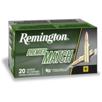 Remington .260 Rem Premier Match 140 Grain BTHP Brass Rifle Ammunition