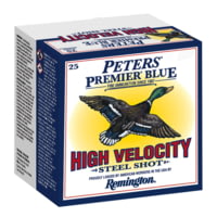 Remington 28801 Premier Blue 12 Gauge 3" 1 1/4 Oz 2 Shot 25 Bx/ 10 C