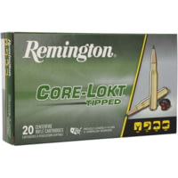 Remington 300 Win Short Magnum 150 Grain Core-Lokt Tipped Brass Cased Centerfire Rifle Ammunition