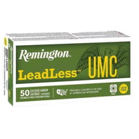 Remington Range Clean 9mm UMC Luger 100 Grain Jacket Lead Free Pistol Ammunition