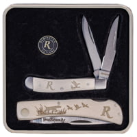 Remington Mallard Duck Tin Collector 2-Knives Gift Set Folding Knives