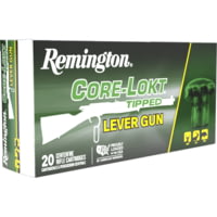 Remington High Performance Rifle 45-70 Gov 300 Grain Core-Lokt Tripped Brass Rifle Ammunition