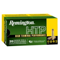 Remington High Terminal Performance .38 Special +P 110 Grain Semi-Jacketed Hollow Point Centerfire Pistol Ammunition