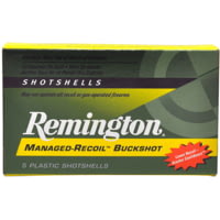 Remington Managed-Recoil 12 Gauge 8 Pellet 2-3/4'' Buckshot Shotgun Ammunition