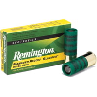 Remington Managed-Recoil Slugger 12 Gauge 1oz 2.75in Rifled Slug Shotgun Slug Ammunition