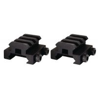Remington Model R-15 VTR Rifle 1.30 Inch Picatinny Mini Riser Black Finish Two-Pack 19498