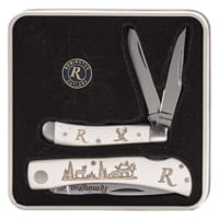Remington Mule Deer Tin Collector 2-Knife Gift Set
