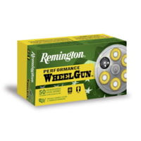 Remington Performance Wheelgun .38 S&amp;W 146 Grain Lead Round Nose Centerfire Pistol Ammunition