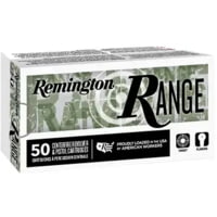 Remington Range .380 ACP 95 Grain Full Metal Jacket Brass Cased Pistol Ammunition