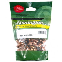 Remington Component Handgun Bullet 357/38 SPL Pistol Bullets, 130 Grain, FMJ