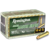 Remington Premier Rimfire .22 Winchester Magnum Rimfire 33 Grain AccuTip-V Brass Cased Rimfire Ammunition