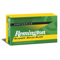 Remington Slugger Rifled Slugs 20 Gauge 5/8oz 2.75in Rifled Slug Hollow Point Shotgun Slug Ammunition