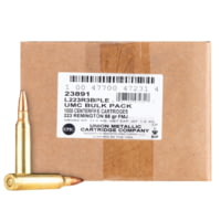 Remington UMC .223 Remington 55 Grain Full Metal Jacket Rifle Ammunition