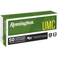 Remington UMC .38 Special 125 Grain Semi-Jacketed Hollow Point Centerfire Pistol Ammunition