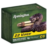 Remington 22 Viper .22 Long Rifle 36 Grain Truncated Cone Solid Bullet (TCSB) Brass Cased Rimfire Ammunition