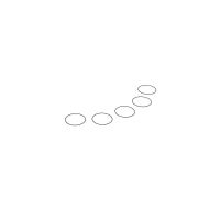 Replay XD Prime X Lens Bezel and Rear Cap O-Ring, Pack of 5