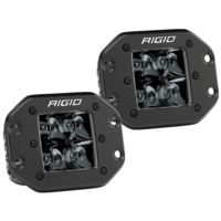 Rigid Industries Midnight Edition D-Series PRO Flush Mount Spot LED Light