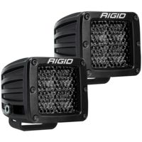 Rigid Industries D-Series Pro Spot Diffused Midnight Surface Mount