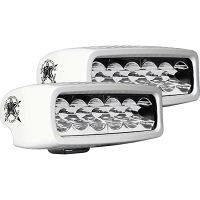 Rigid Industries Flood Light, Marine SR-Q2 Series, Pair