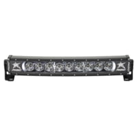 Rigid Industries Radiance+ LED Curved Light Bar w/ White Backlight / Black Housing