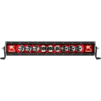 Rigid Industries Radiance+ LED Light Bar w/ Red Backlight / Black Housing