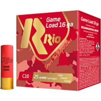RIO Ammunition Game Load 16 Gauge 1 oz 2 3/4" Shotgun Ammunition