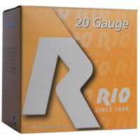 RIO Ammunition Small Game Load Shotshell 20 ga 3in MAX 1-1/4 oz Size 5 1250 fps