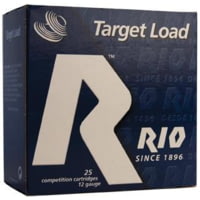 RIO Ammunition Target Load Sporting 12 ga 2 3/4in 3 dr 1 1/8 oz Size 8 1200 fps