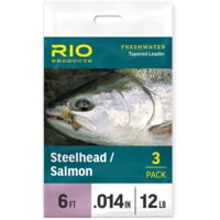 RIO Products Salmon/Steelhead Leader 3 Pack