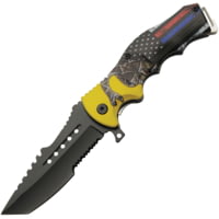 Rite Edge Patriot Service Linerlock A/O 3.50 in Stainless Steel Assisted Opening Folding Knife