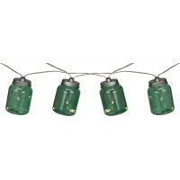 River's Edge Rivers Edge 10 Pc Canning Jar Party Lights W/ Firefly Lights