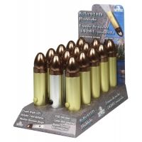River's Edge Flashlight Display 15ea. Bullet Lights W/9-leds
