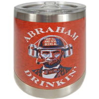River's Edge Abraham Drinkin 10oz Tumbler w/Lid