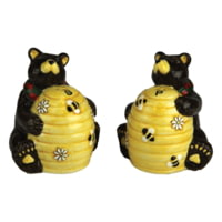 River's Edge Salt and Pepper Shakers - Bear
