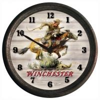 River's Edge Winchester Horse &amp; Rider Wall Clock