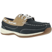 Rockport Sailing Club Navy Blue Boat Shoe - Women's
