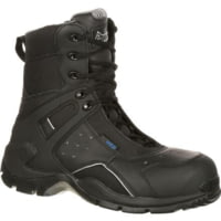 Rocky Boots 1st Med Carbon Fiber Toe Puncture-resistant Side-zip Waterproof Public Service Boot