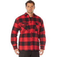 Rothco Buffalo Plaid Quilted Lined Jacket - Men's