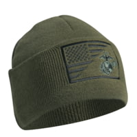 Rothco USMC Eagle Globe and Anchor/US Flag Deluxe Fine Knit Watch Cap